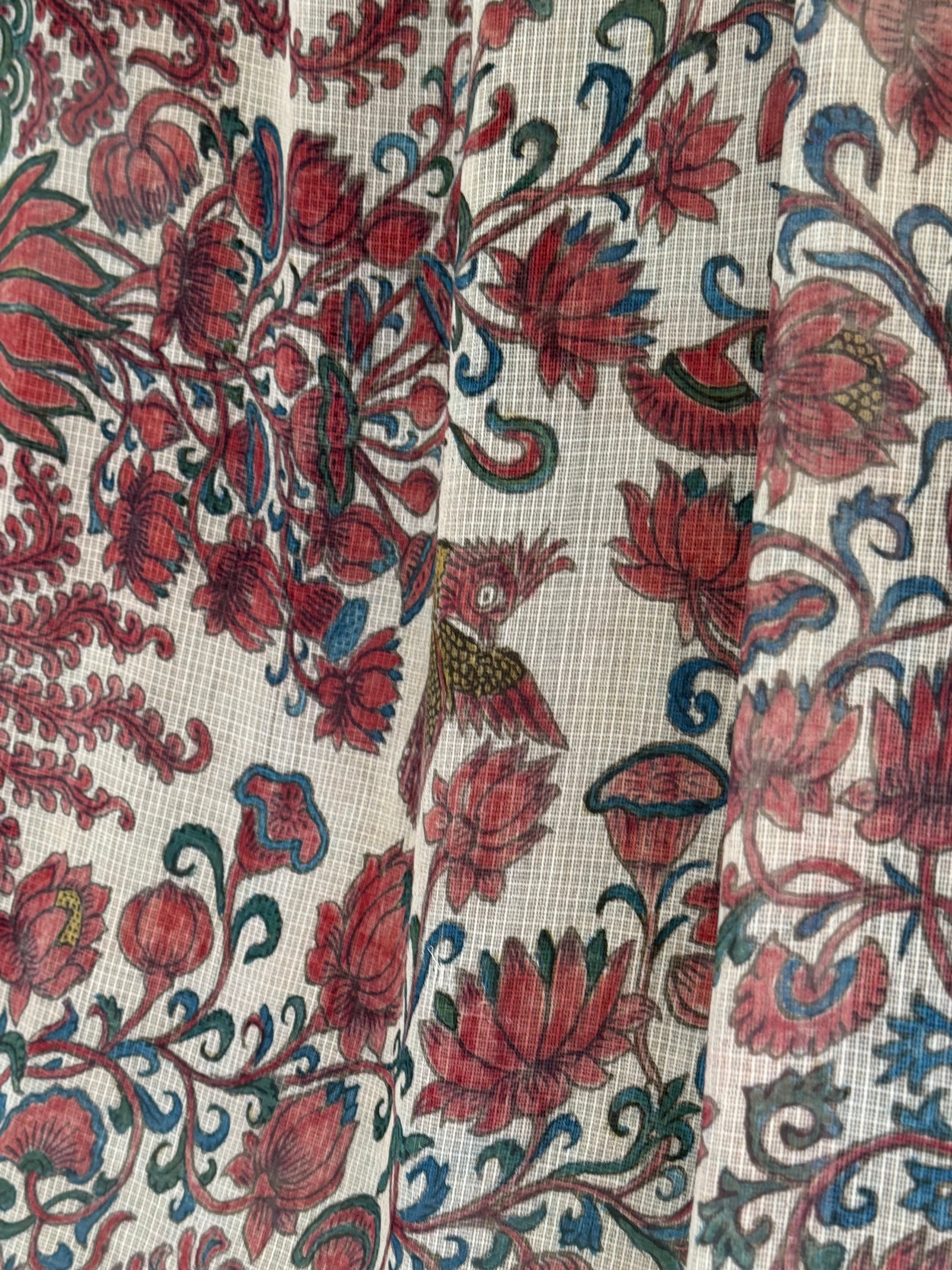 Kalamkari Sari : M Kailasam