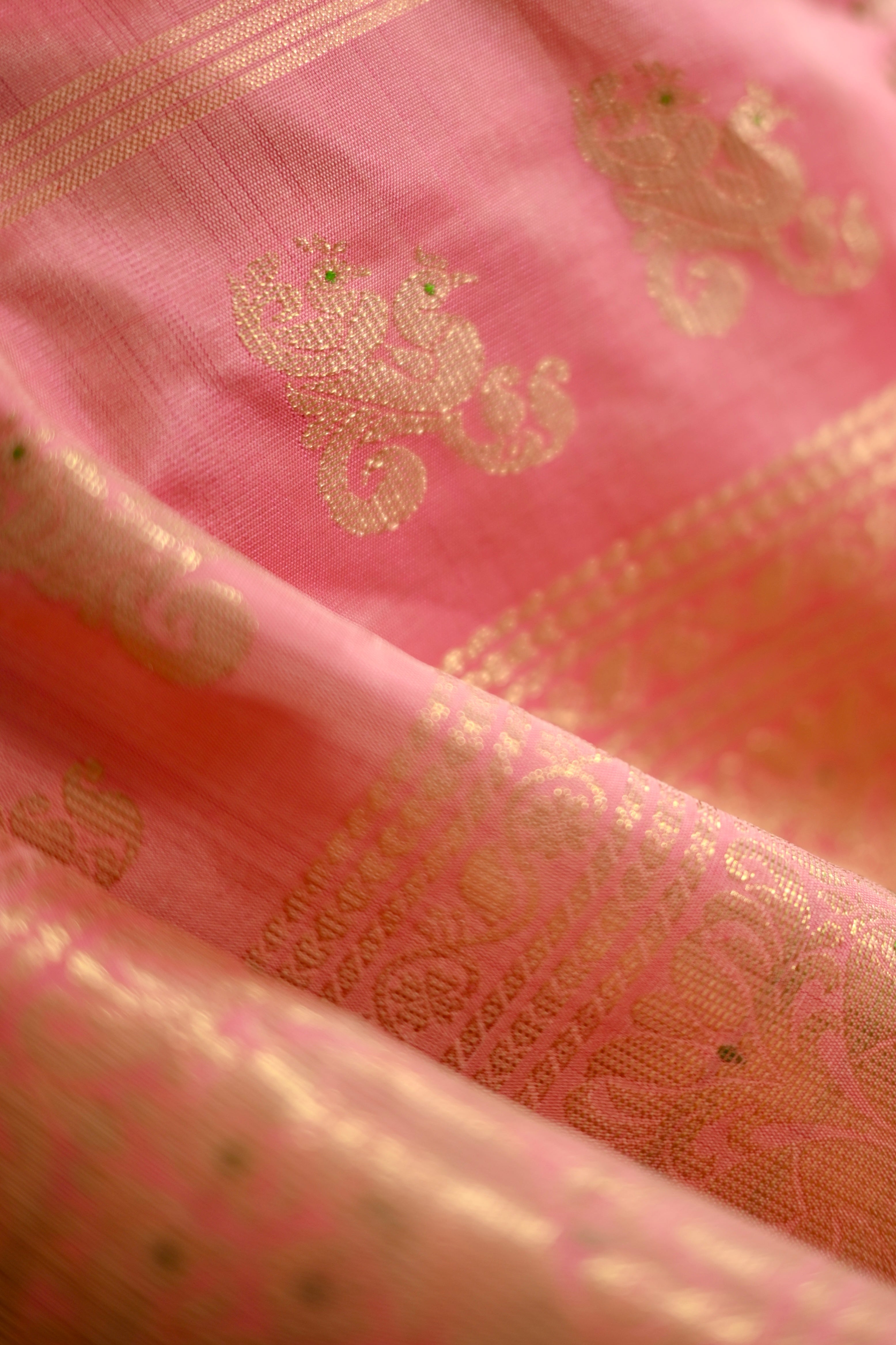 Parvai Kanchipuram Silk Sari : Durja