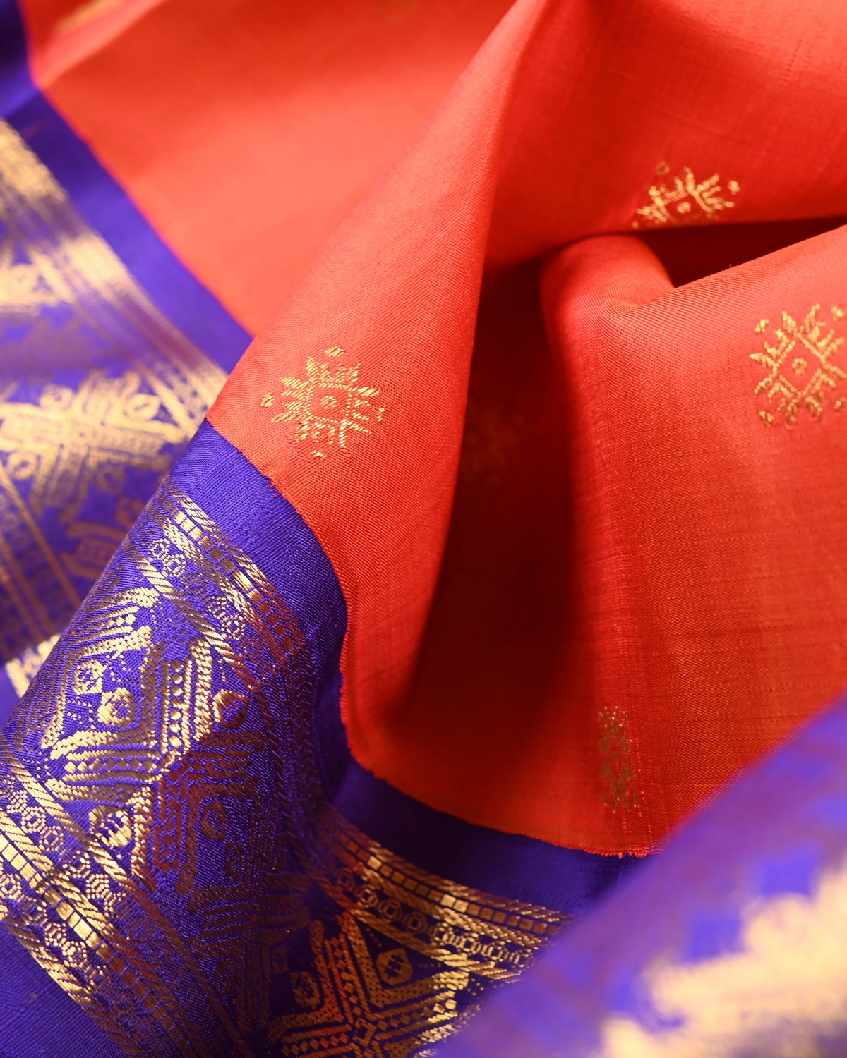 Parvai Real Zari Korvai Silk Sari - Special Commissions