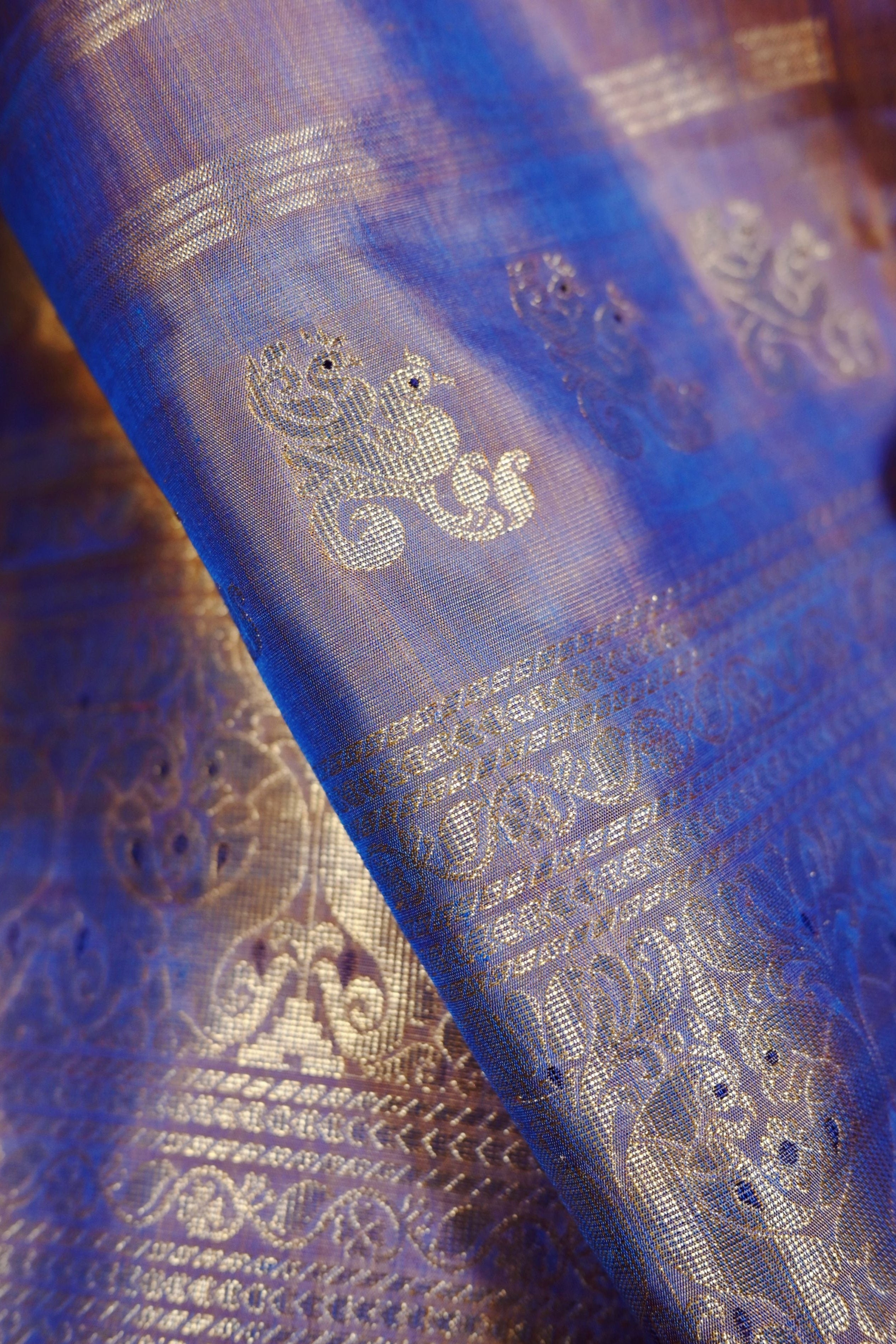 Parvai Kanchipuram Silk Sari : Durja