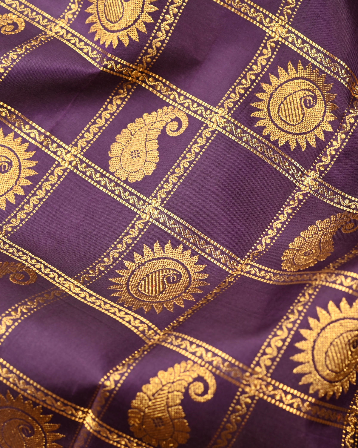 Parvai Real Zari Silk Sari