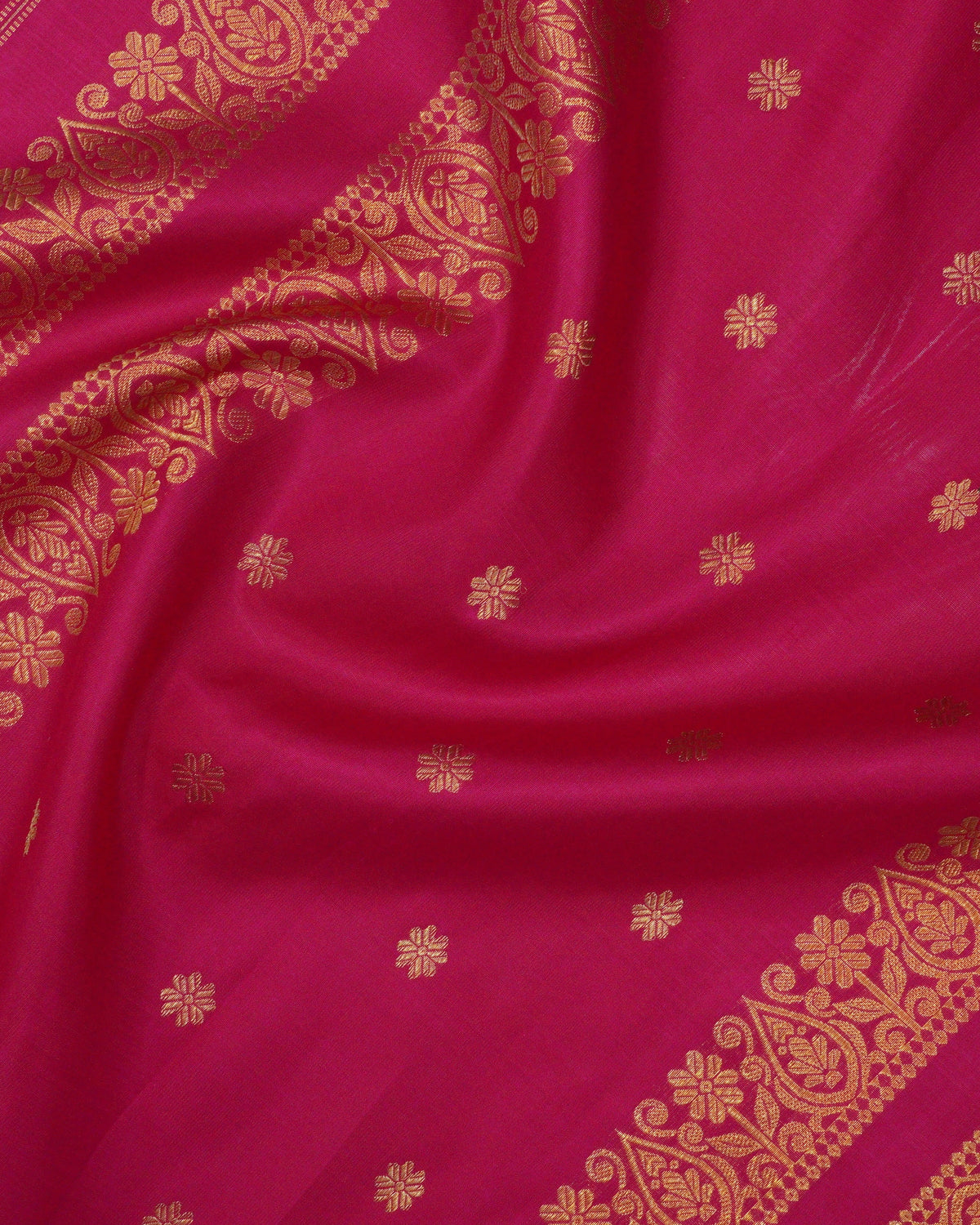 Parvai Kanchipuram Korvai Silk Sari : Kalika