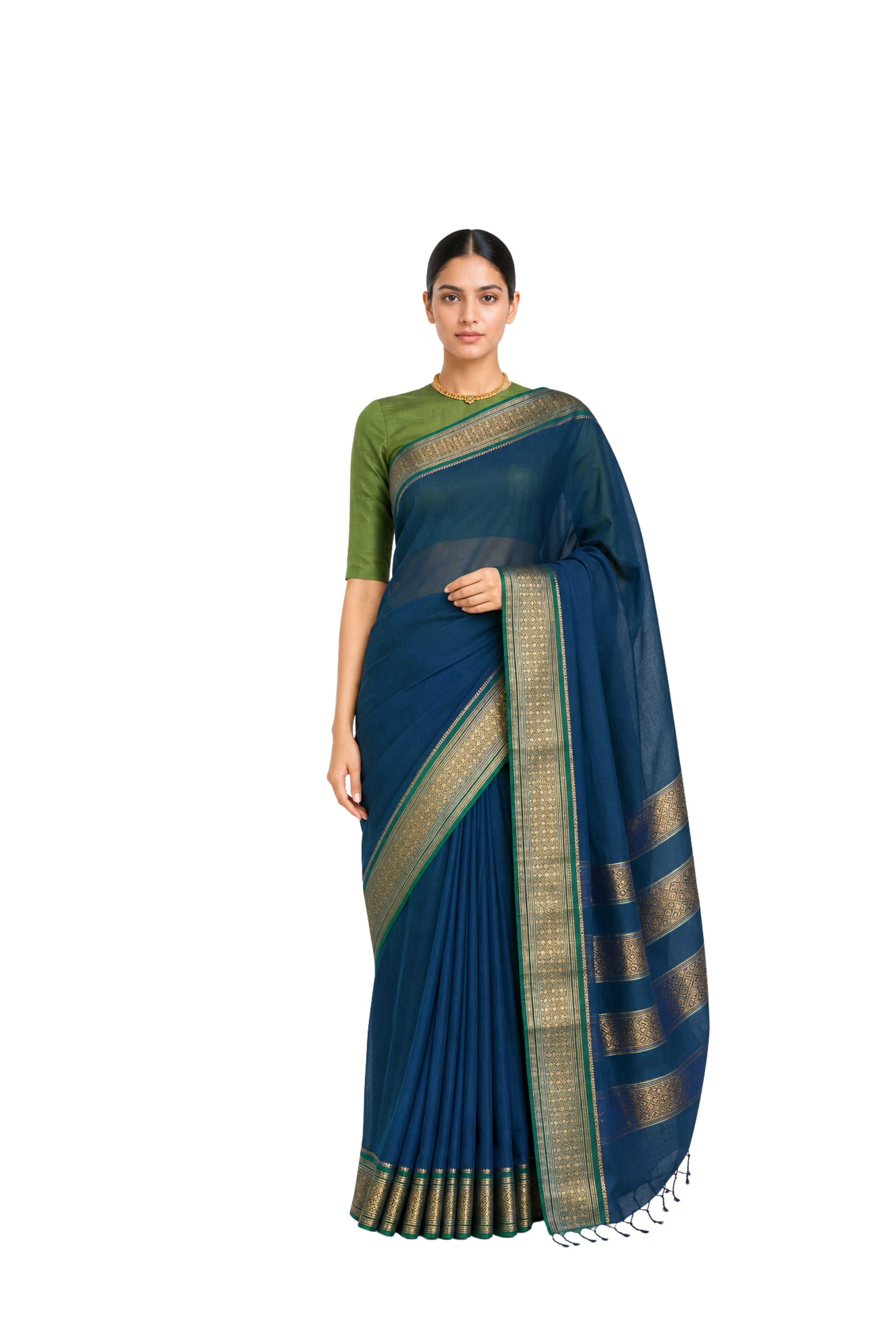Parvai Maheshwari Cotton Sari