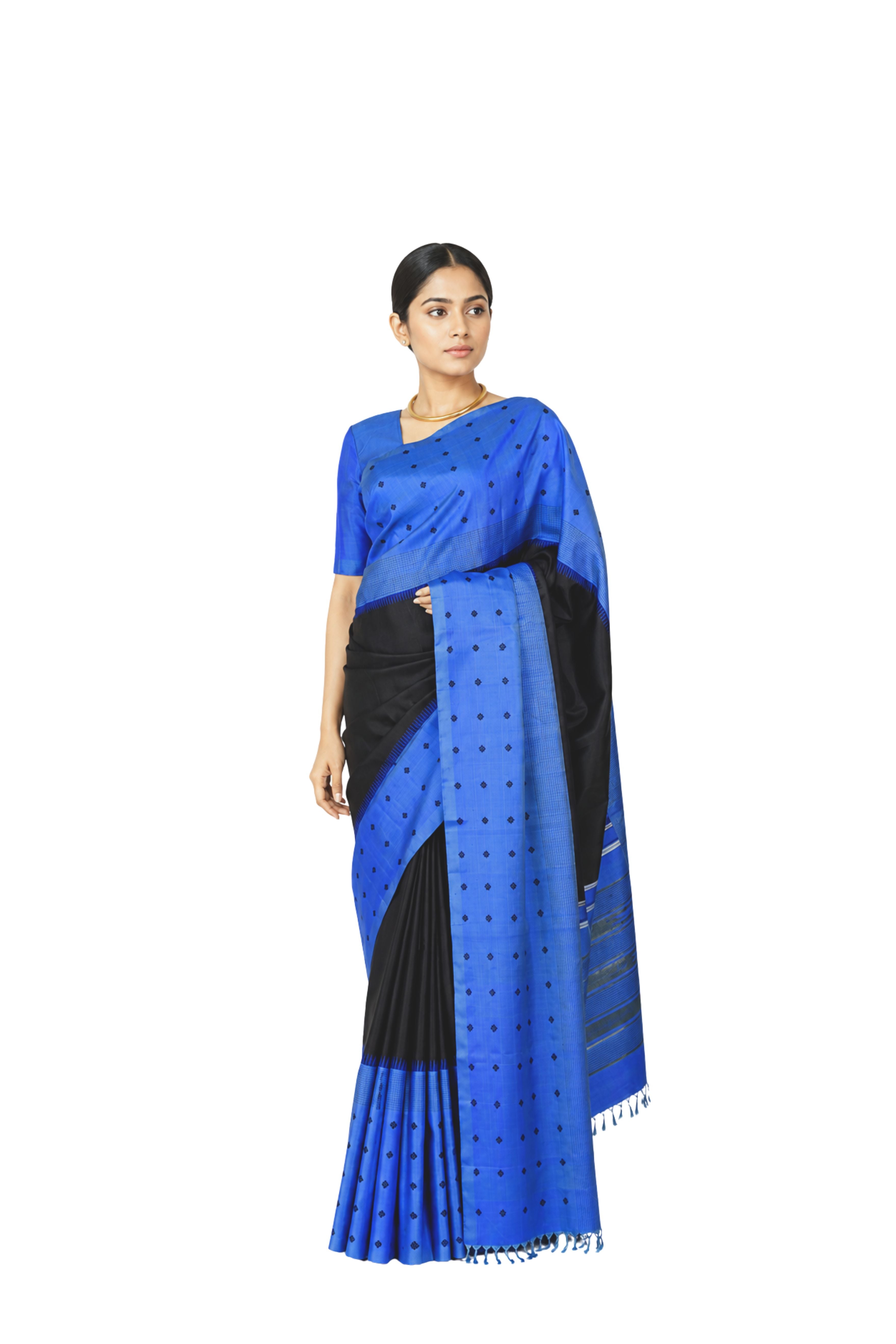 Parvai Handwoven Kanchipuram Silk Sari