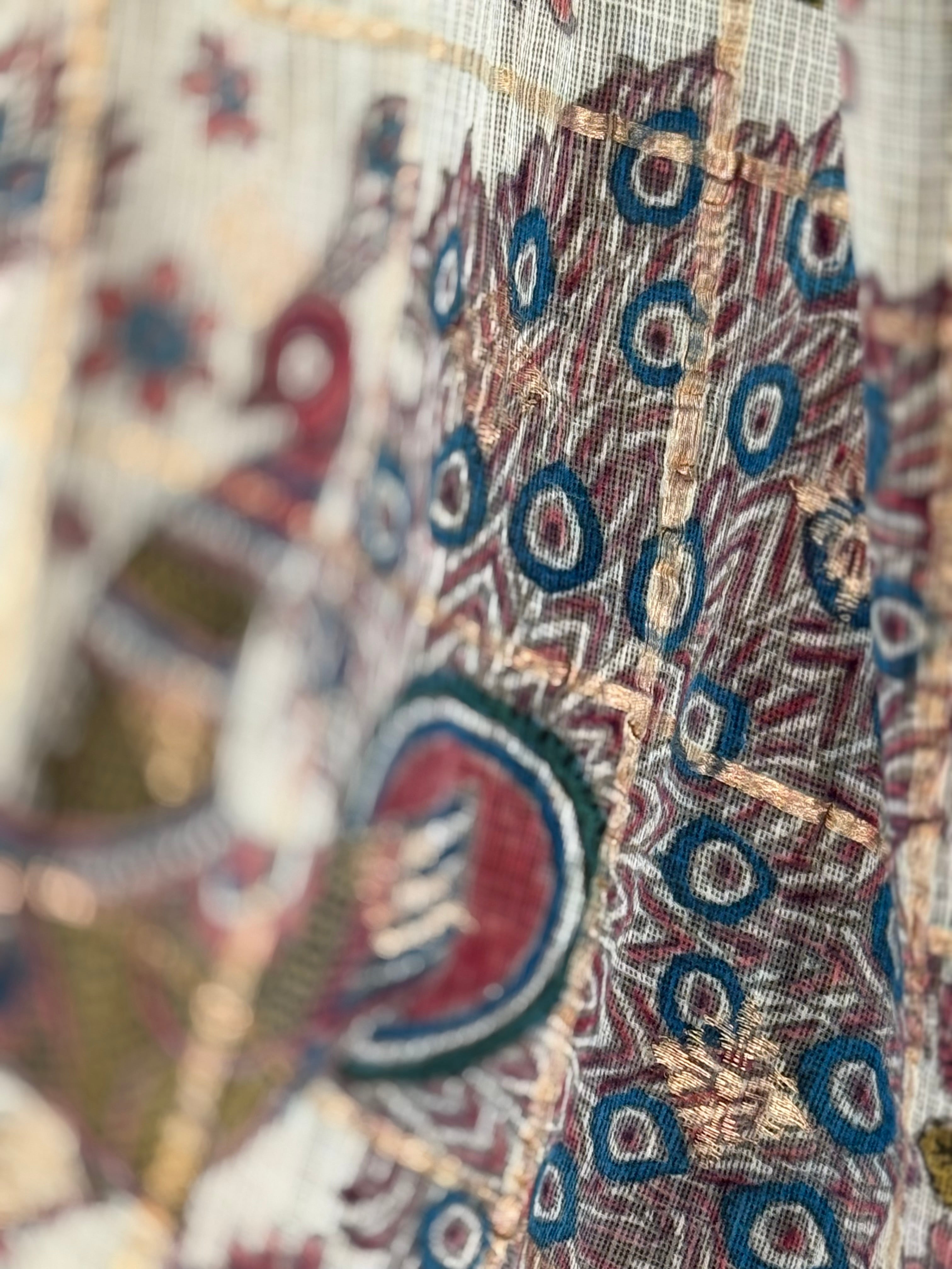 Kalamkari Sari : M Kailasam