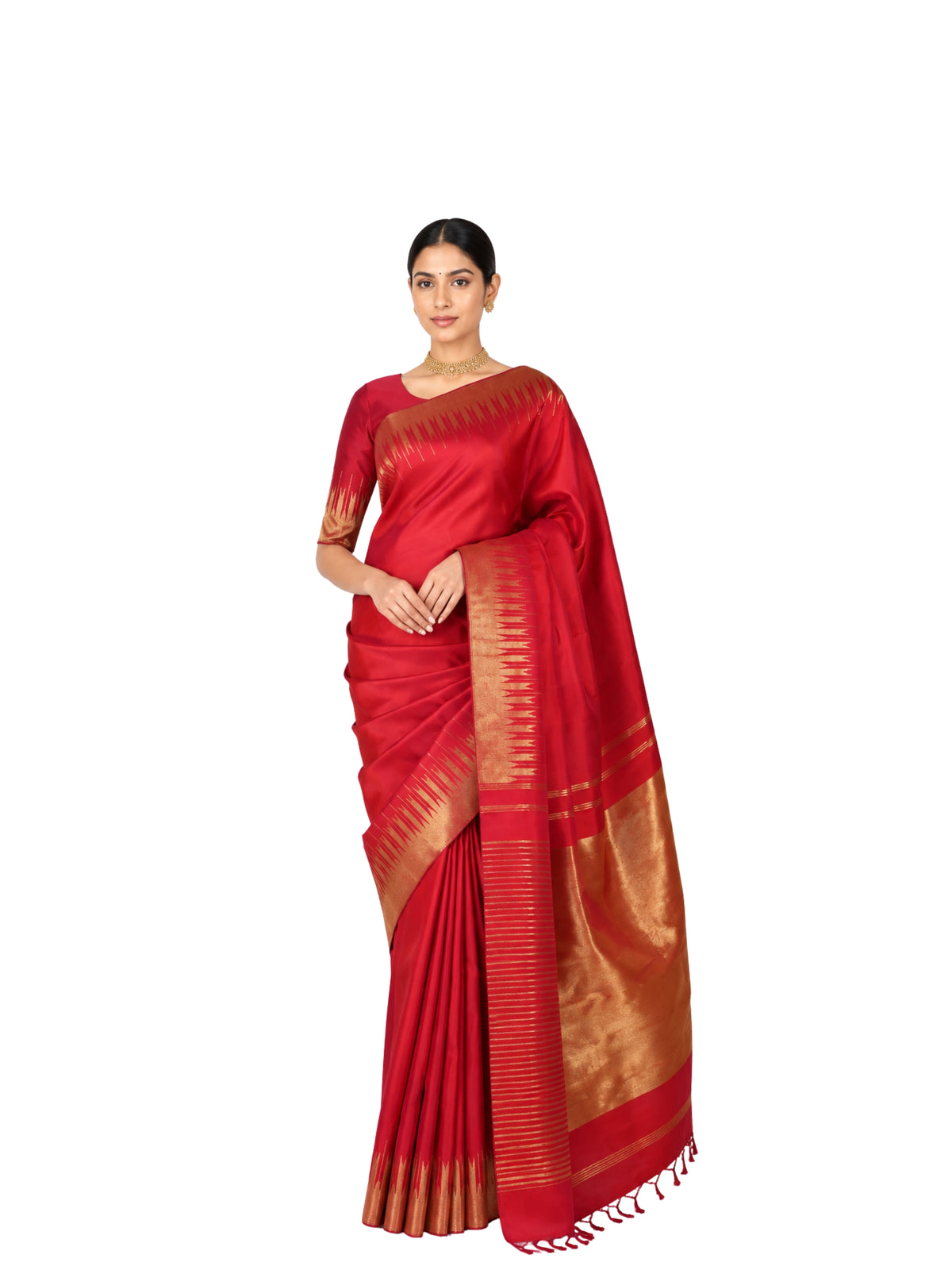 Parvai Kancheepuram Silk Sari : Surabhi
