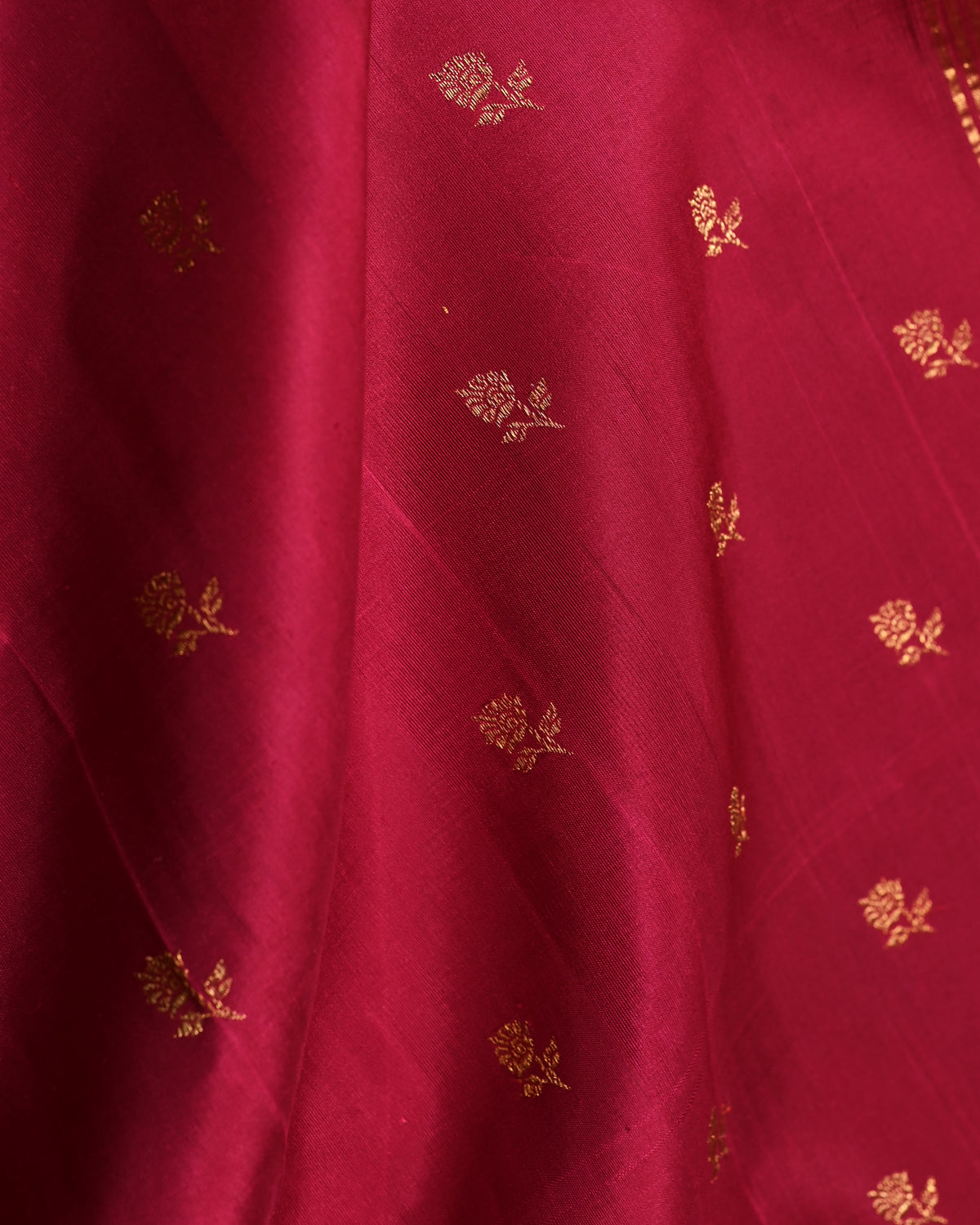 Parvai Real Zari Korvai Silk Sari - Special Commissions