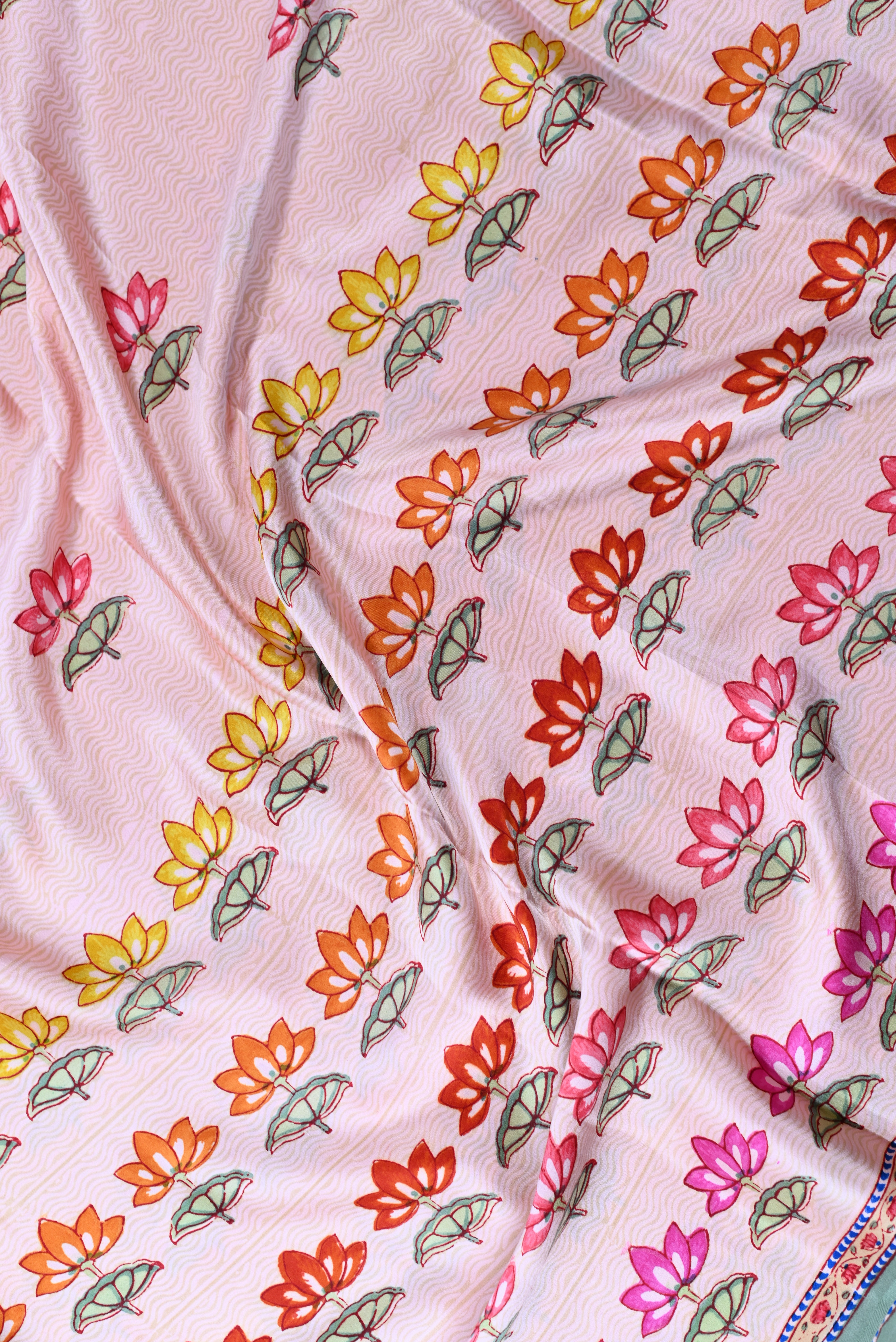 Nazakat Satin Silk Sari