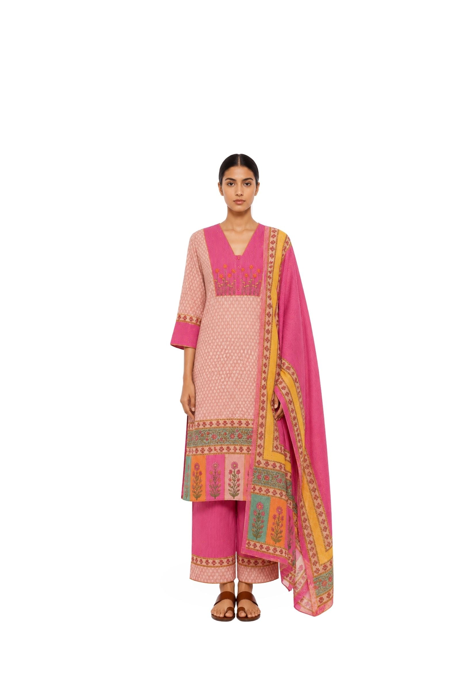 Nazakat 3 Piece Kurta Set