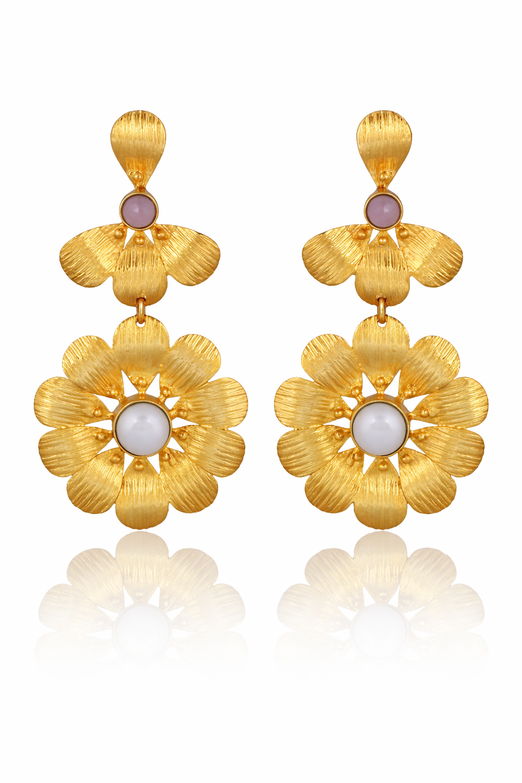 Earrings : Rose Bloom