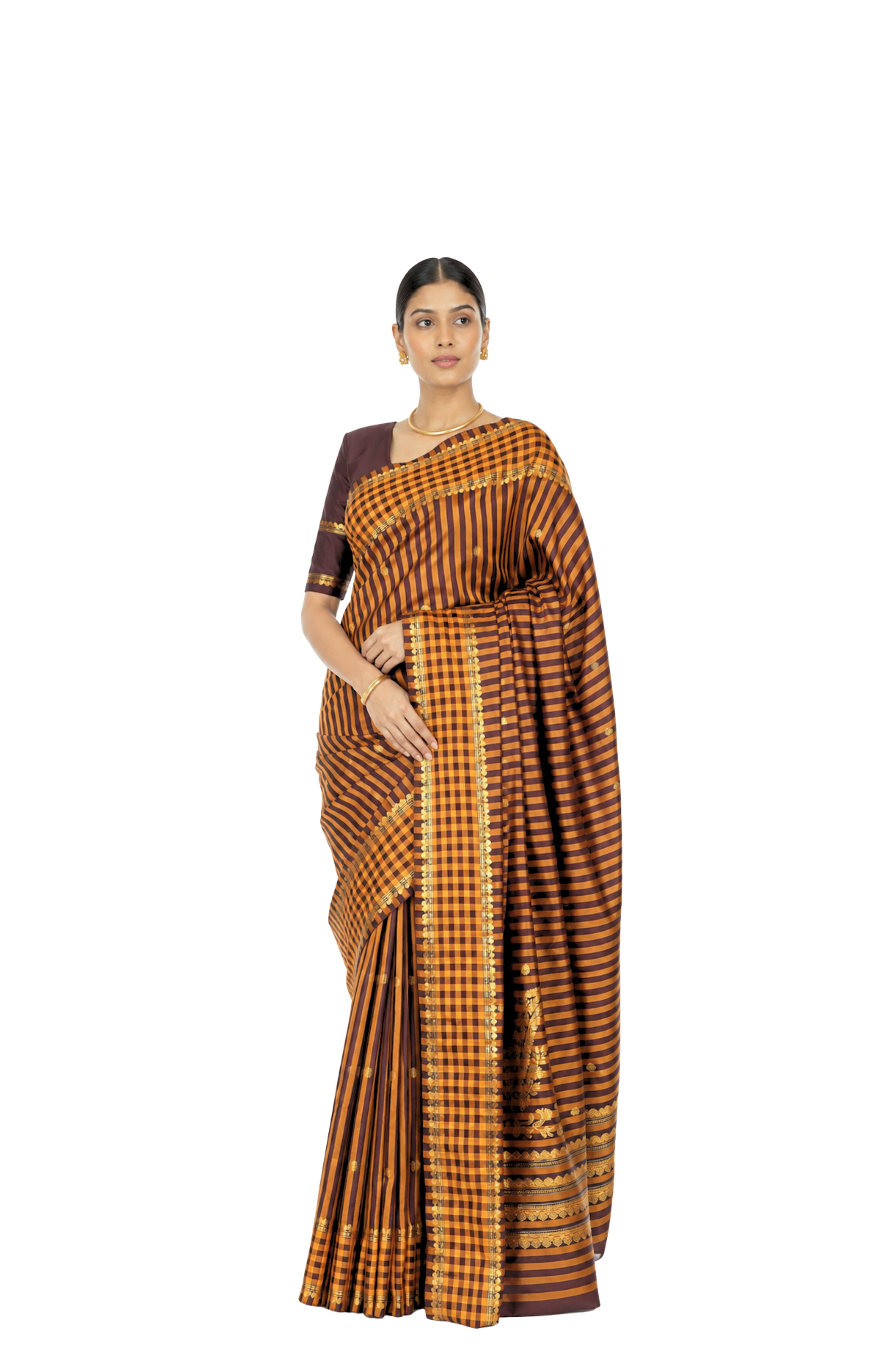 Parvai Molakalmuru Silk Sari : Aanandi