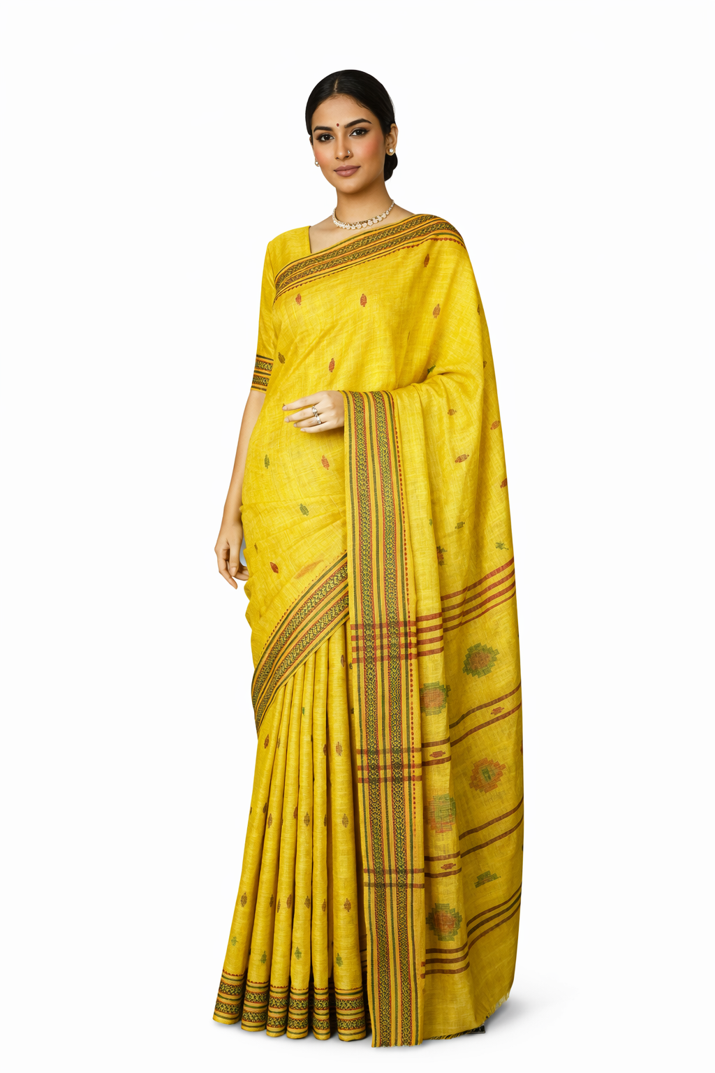 AHIMSA SILK SARI : AMANI : Made to order only