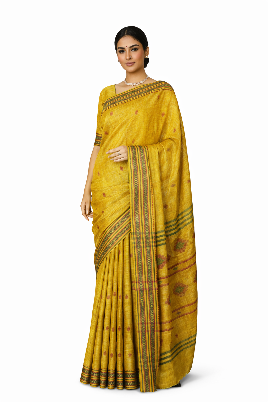 AHIMSA SILK SARI : AMANI : Made to order only