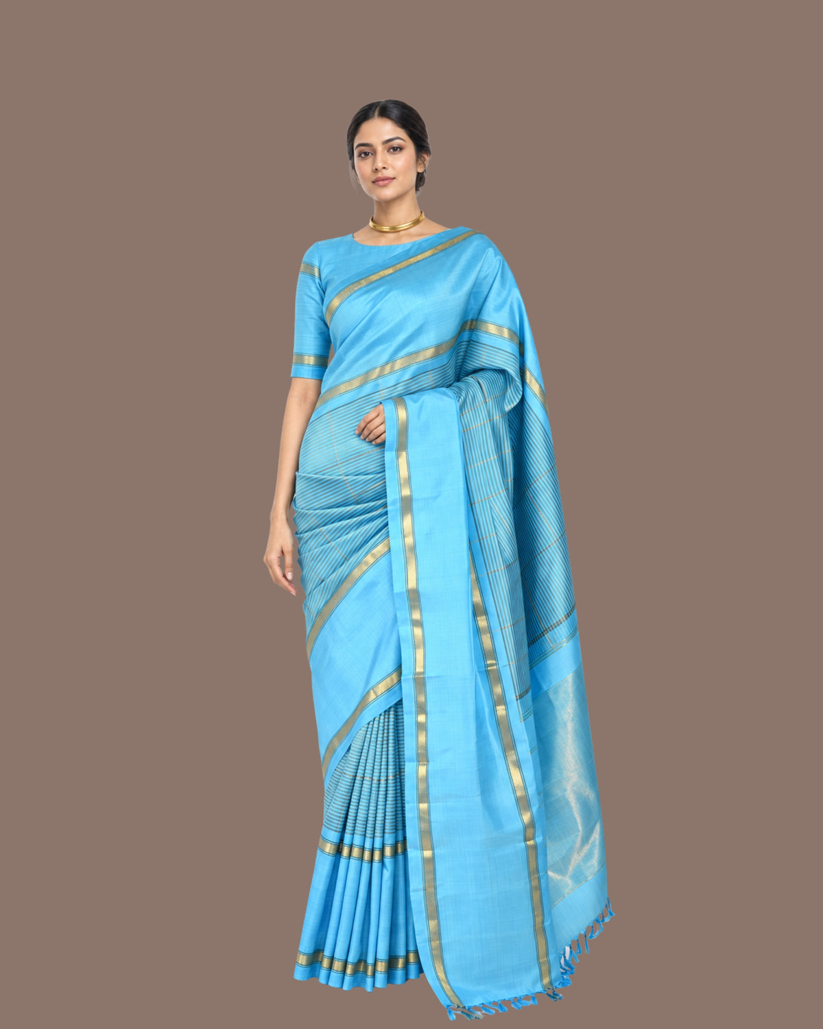 Parvai Kanchipuram Silk Sari : Shringa