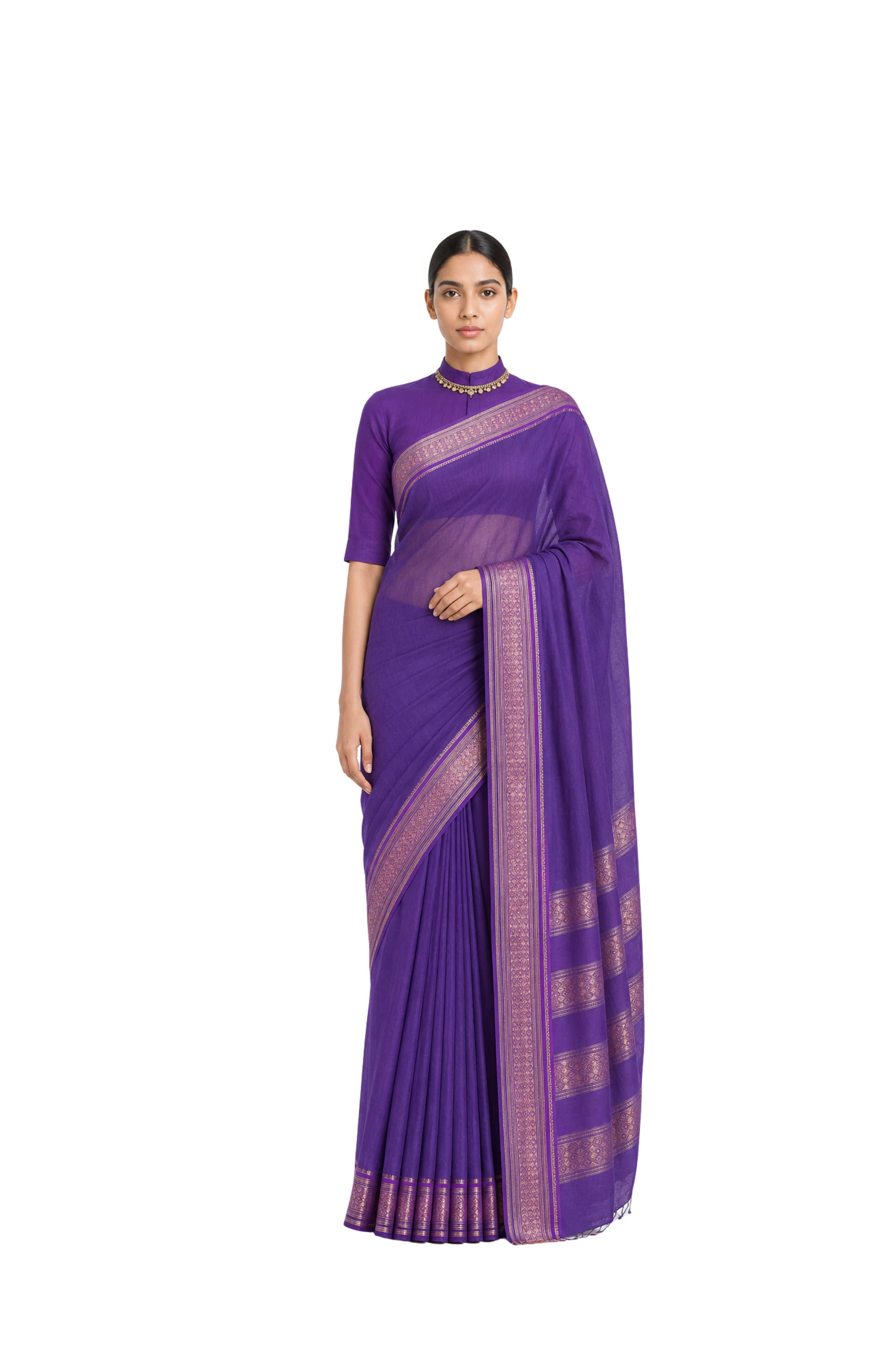 Parvai Maheshwari Cotton Sari