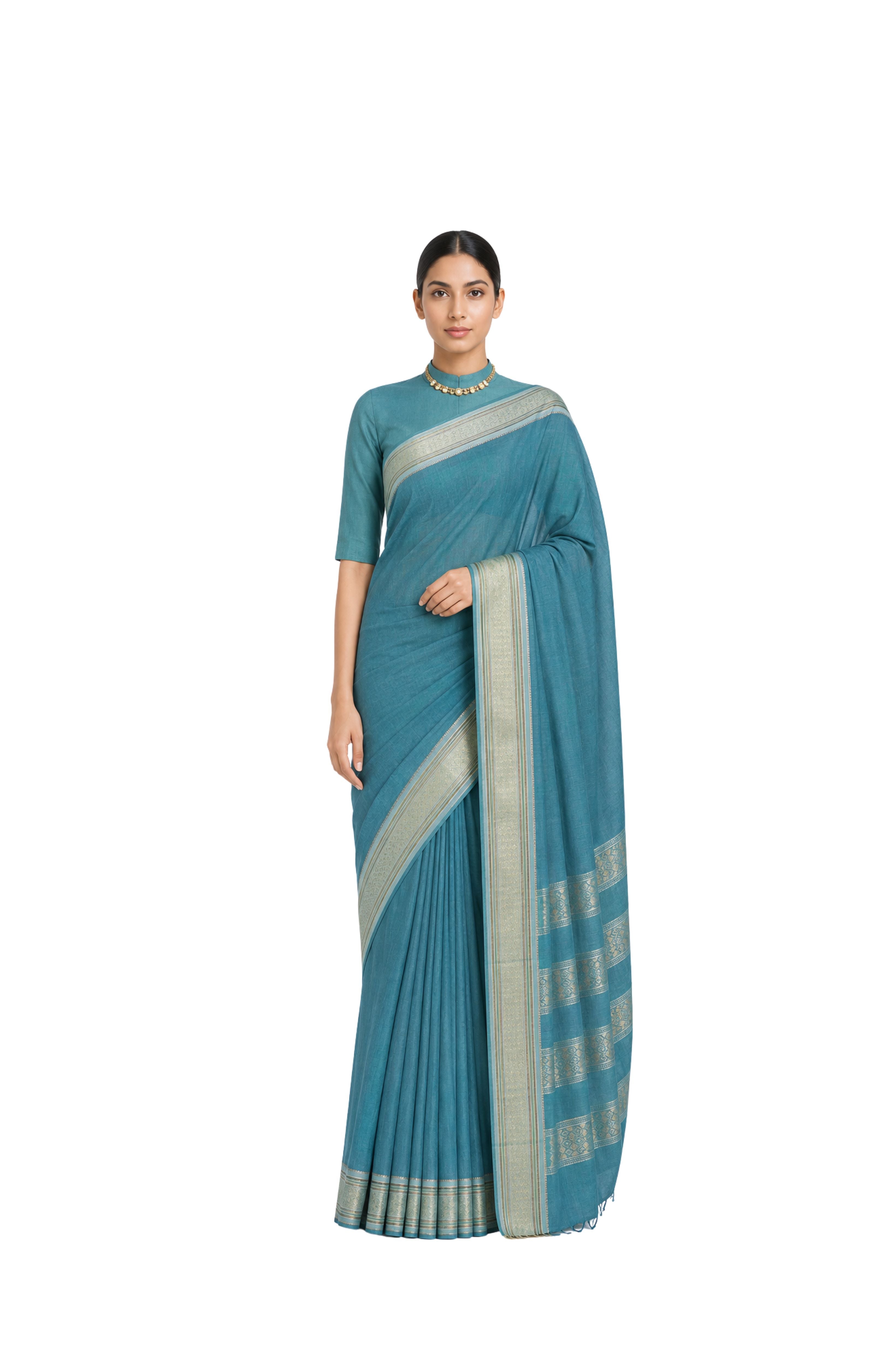 Parvai Maheshwari Cotton Sari