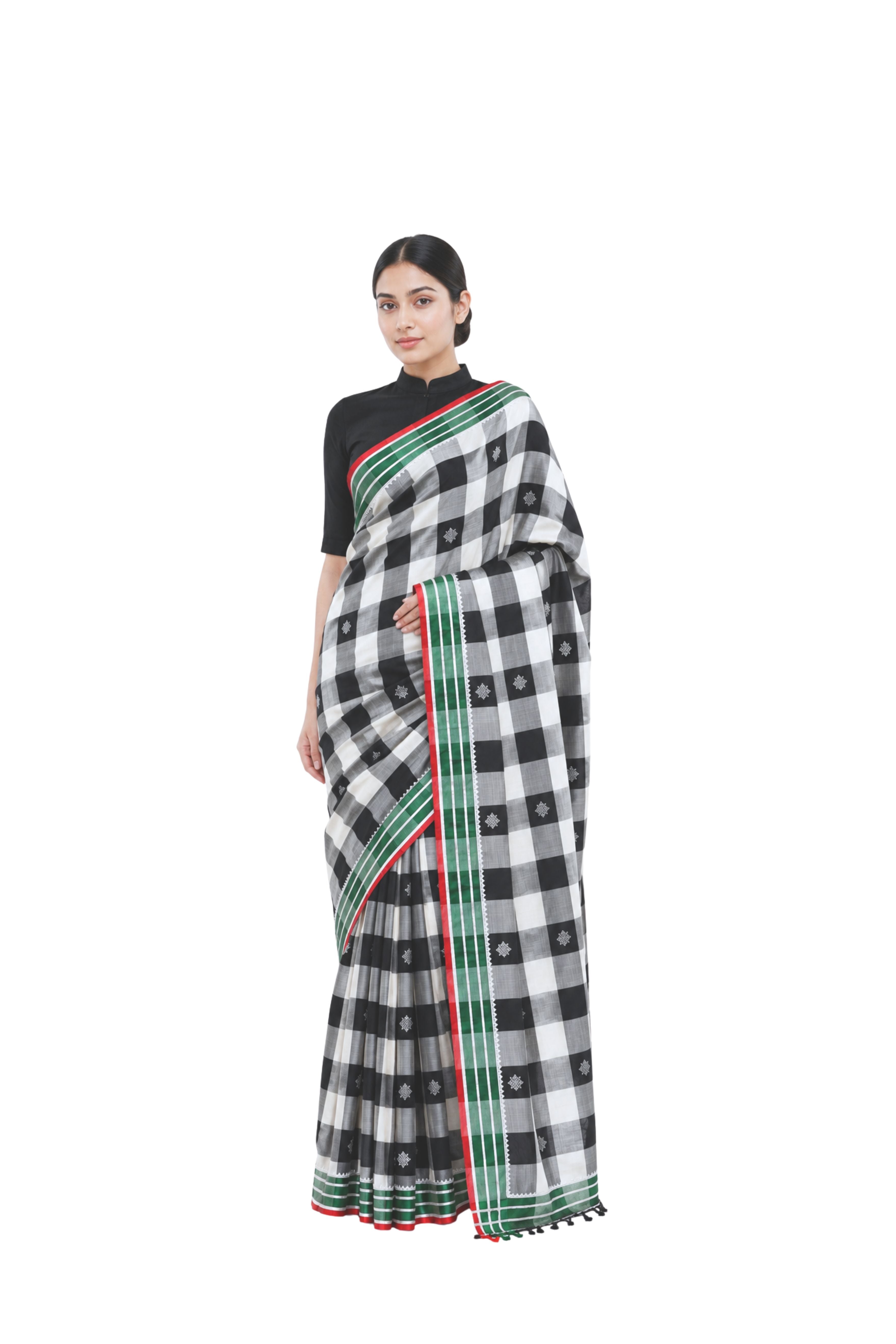 Parvai Kanchipuram Silk Sari