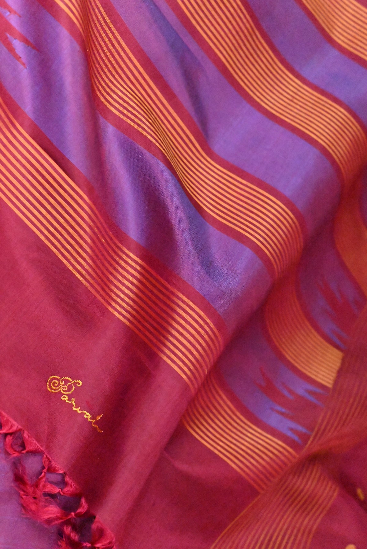 Parvai Kanchipuram Korvai Silk Sari : Shashikala