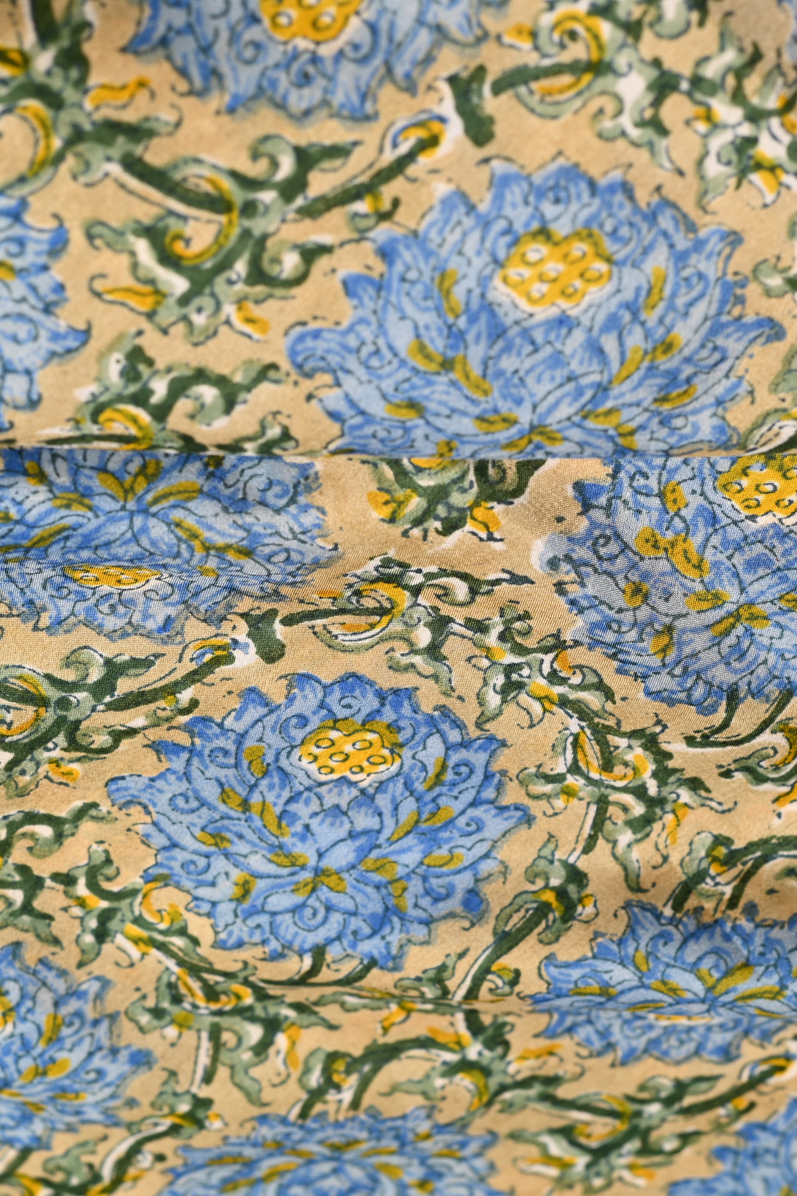 Parvai Printed Murshidabad Silk Sari : Nazakat