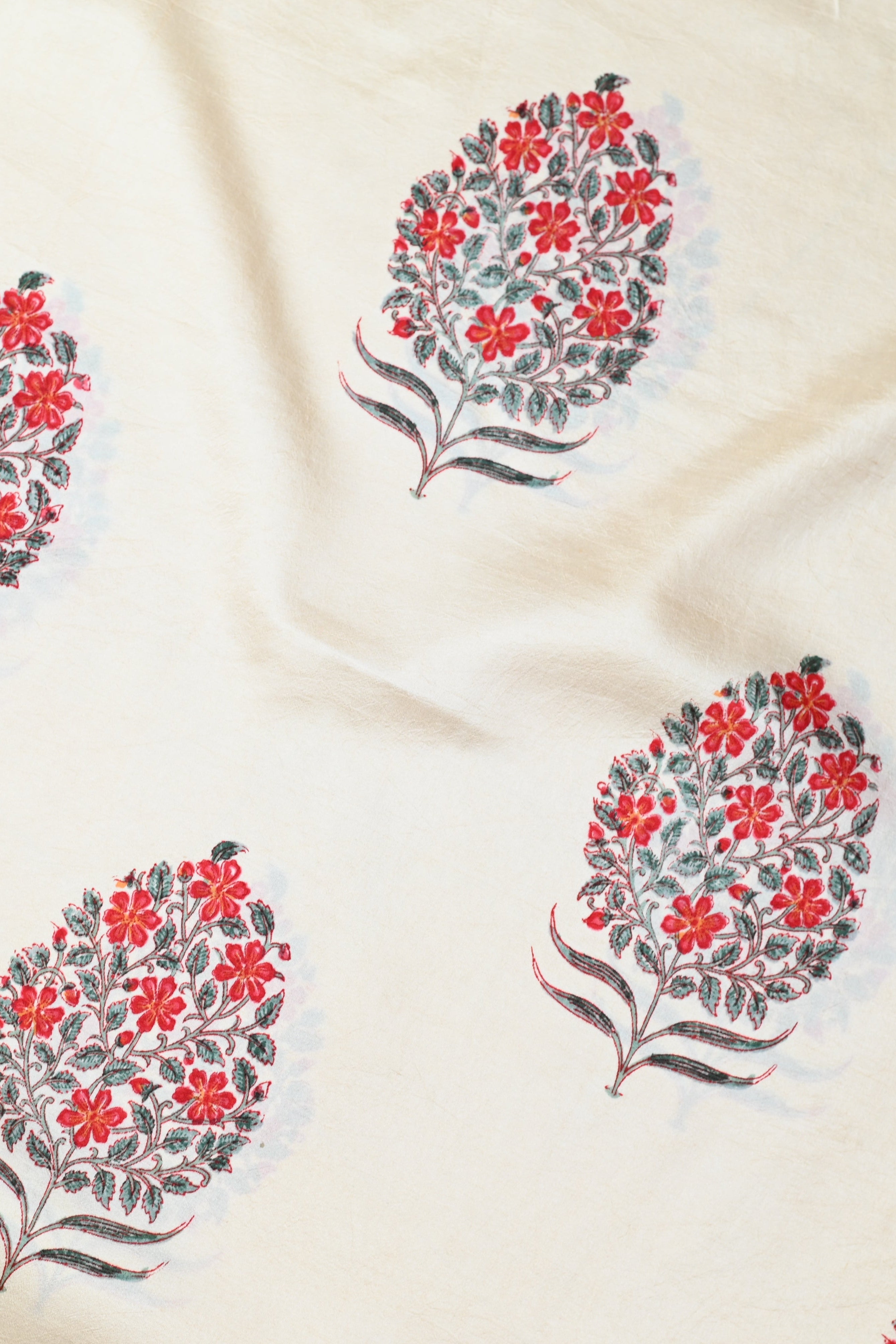 Parvai Printed Murshidabad Silk Sari : Nazakat