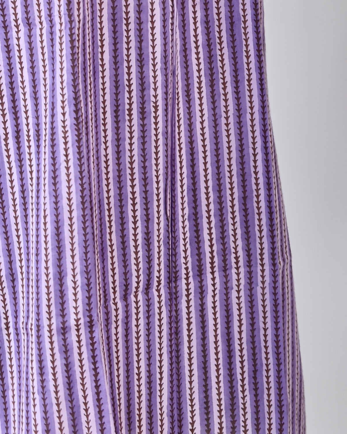 Parvai Block Printed Ruffle Dress : Bee & Bloom