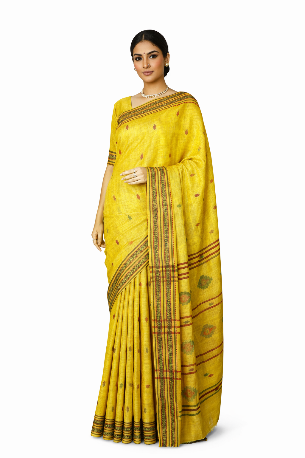 AHIMSA SILK SARI : AMANI : Made to order only