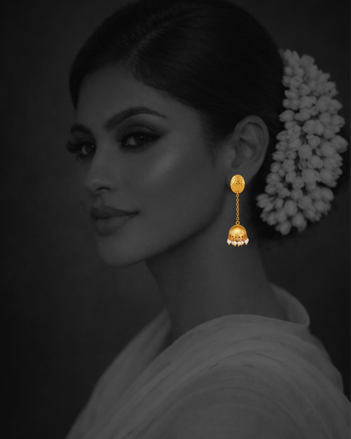 Parvai Brass Earrings