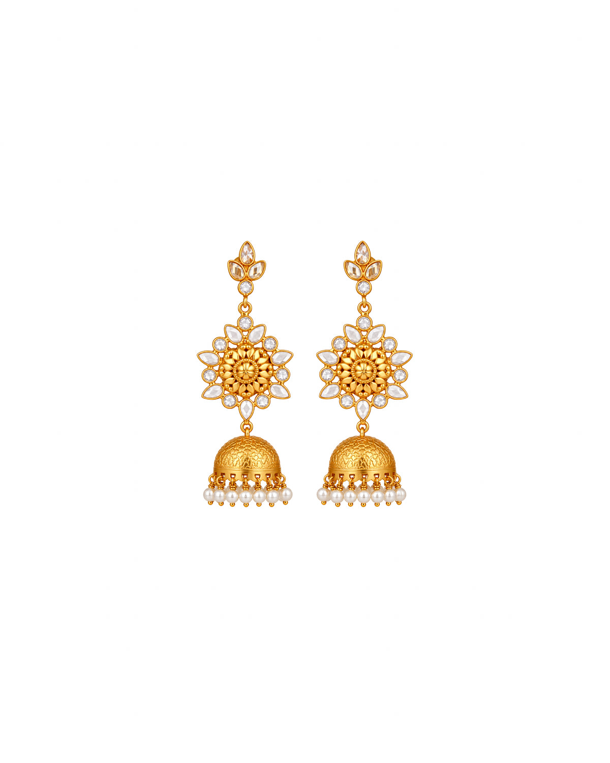 Parvai Silver Earrings