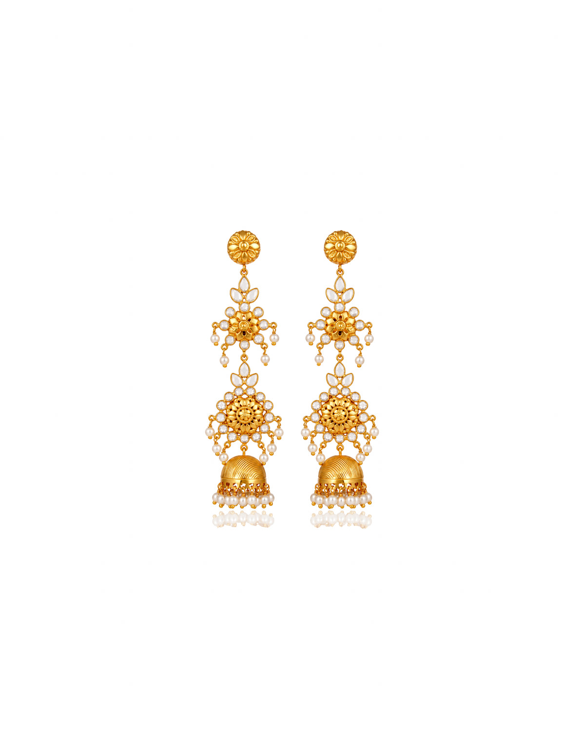 Parvai Silver Earrings