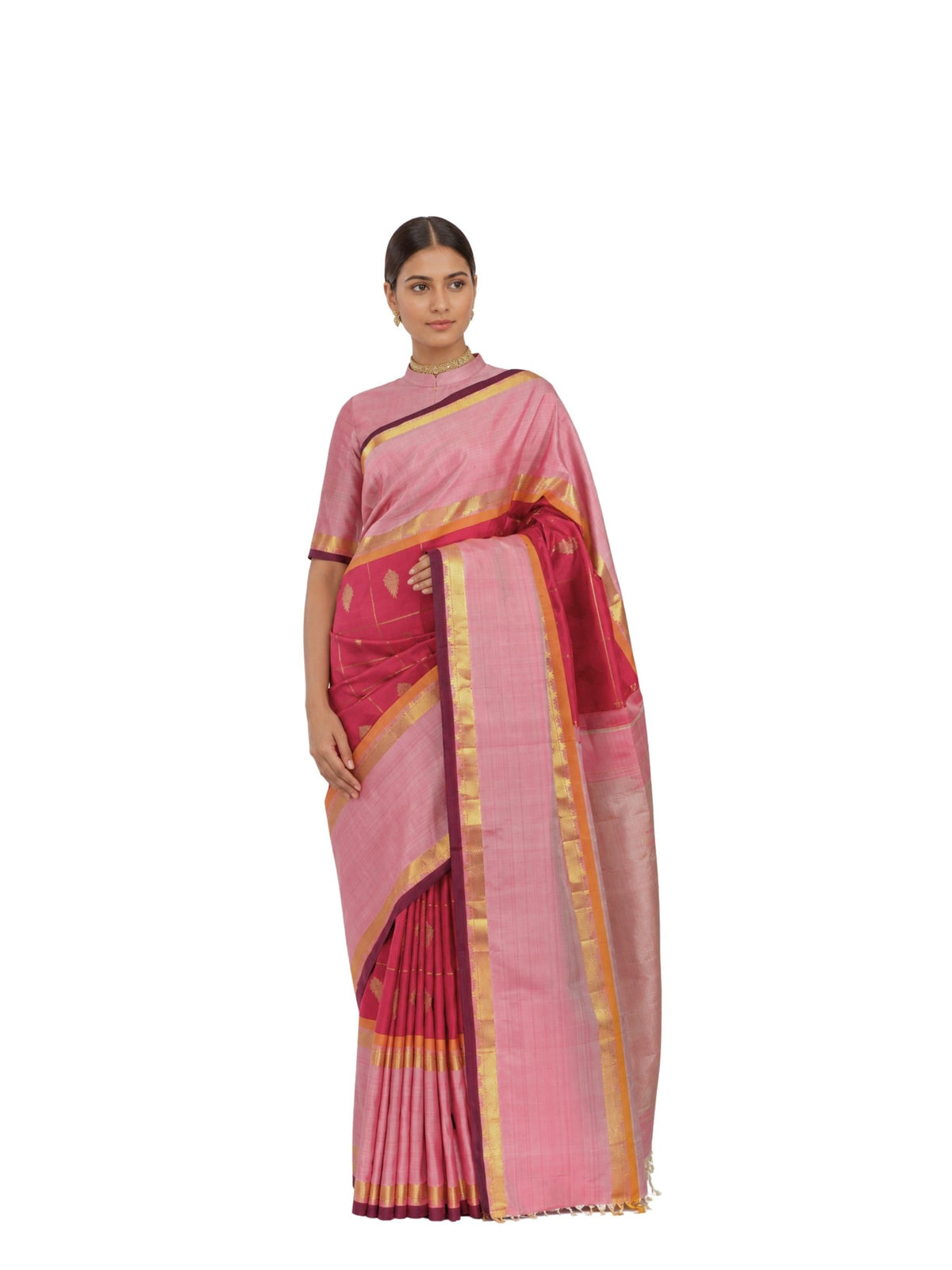 Parvai Kanchipuram Silk Sari : Shringa